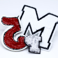 Wholesale Custom Logo Embroidery Badge Chenille Patches for Clothing